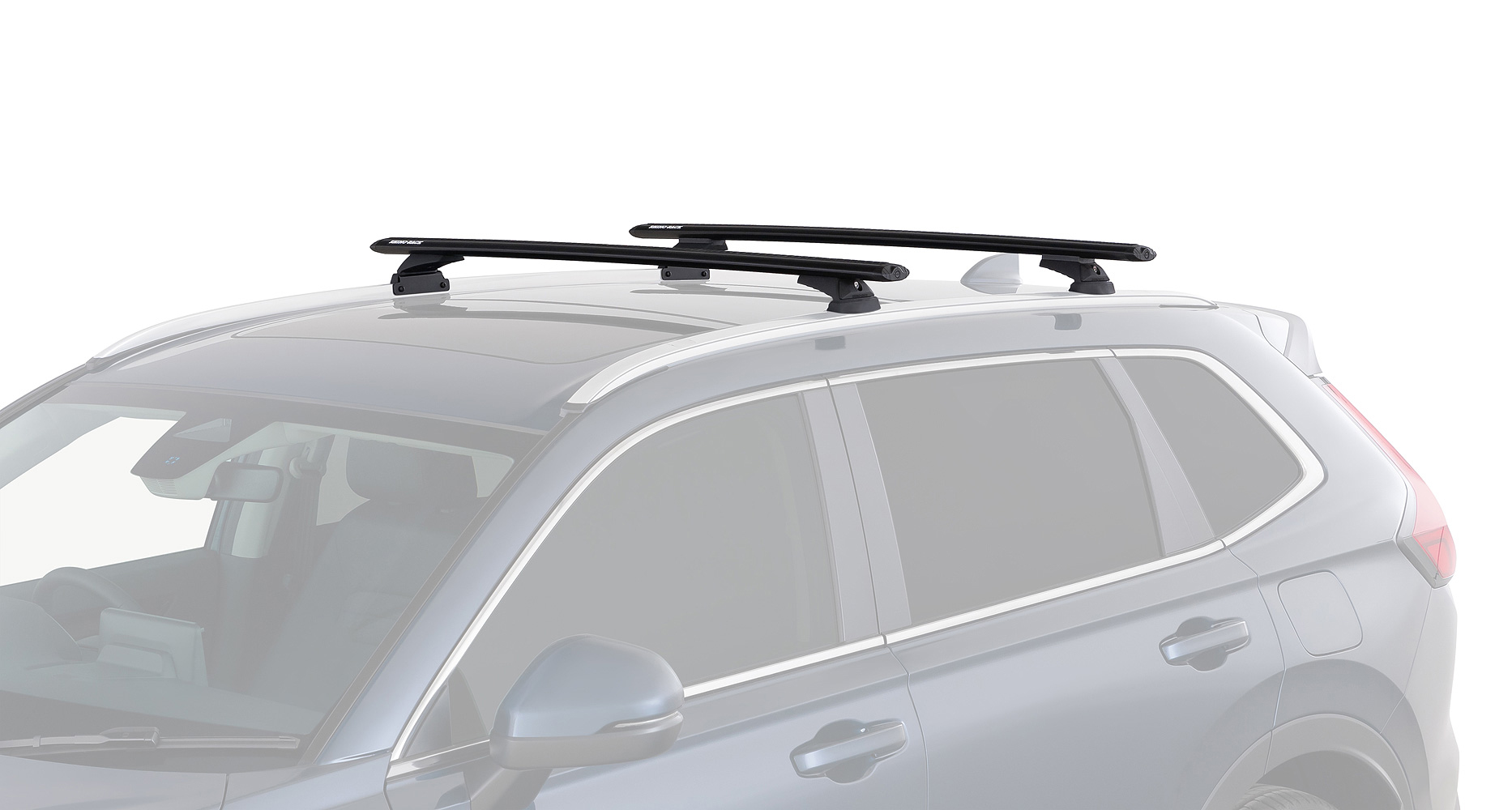 Vortex RCL Black 2 Bar Roof Rack Rhino Rack AU