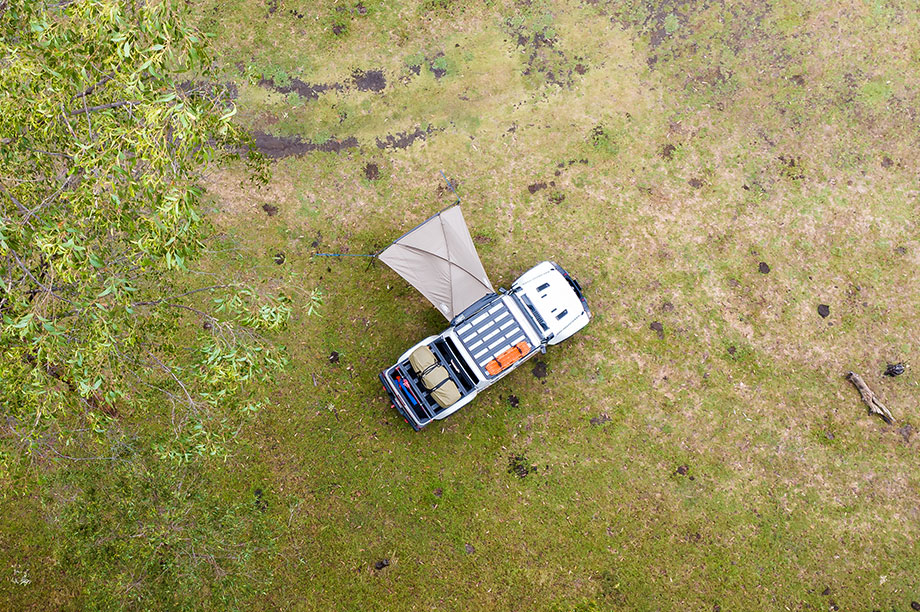 DOME 1300 Awning with STOW iT - Stock Code: 32141