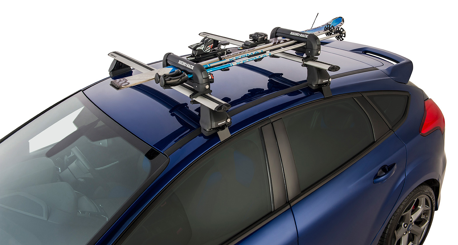 Rhino-Rack Ski And Snowboard Carrier - 2 Skis Or 2 Snowboards