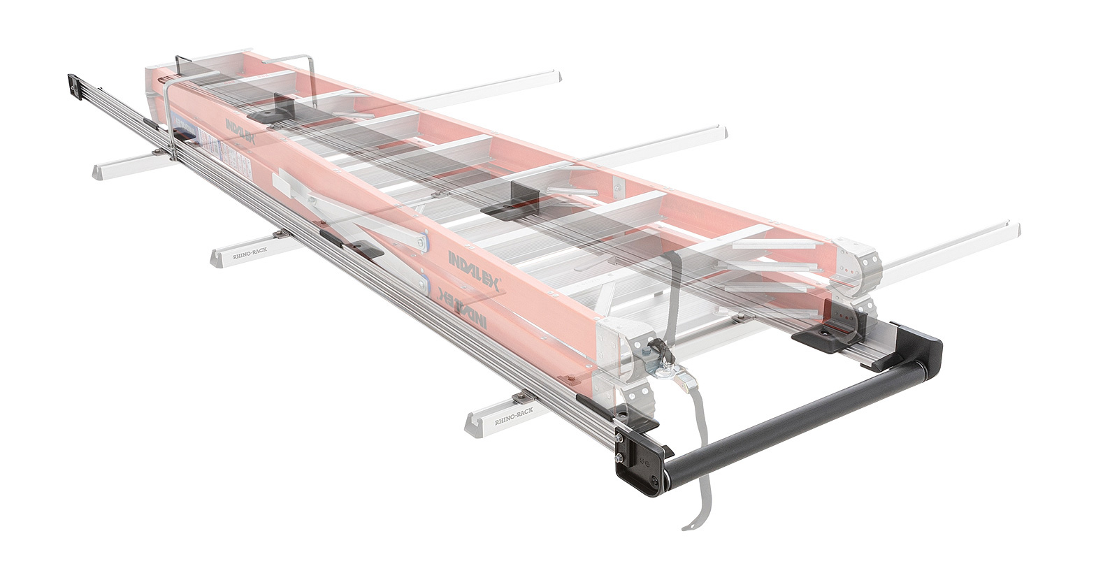 3.5m Multi-Slide Ladder Rack System with 680mm Roller - Stock Code: JC-00315