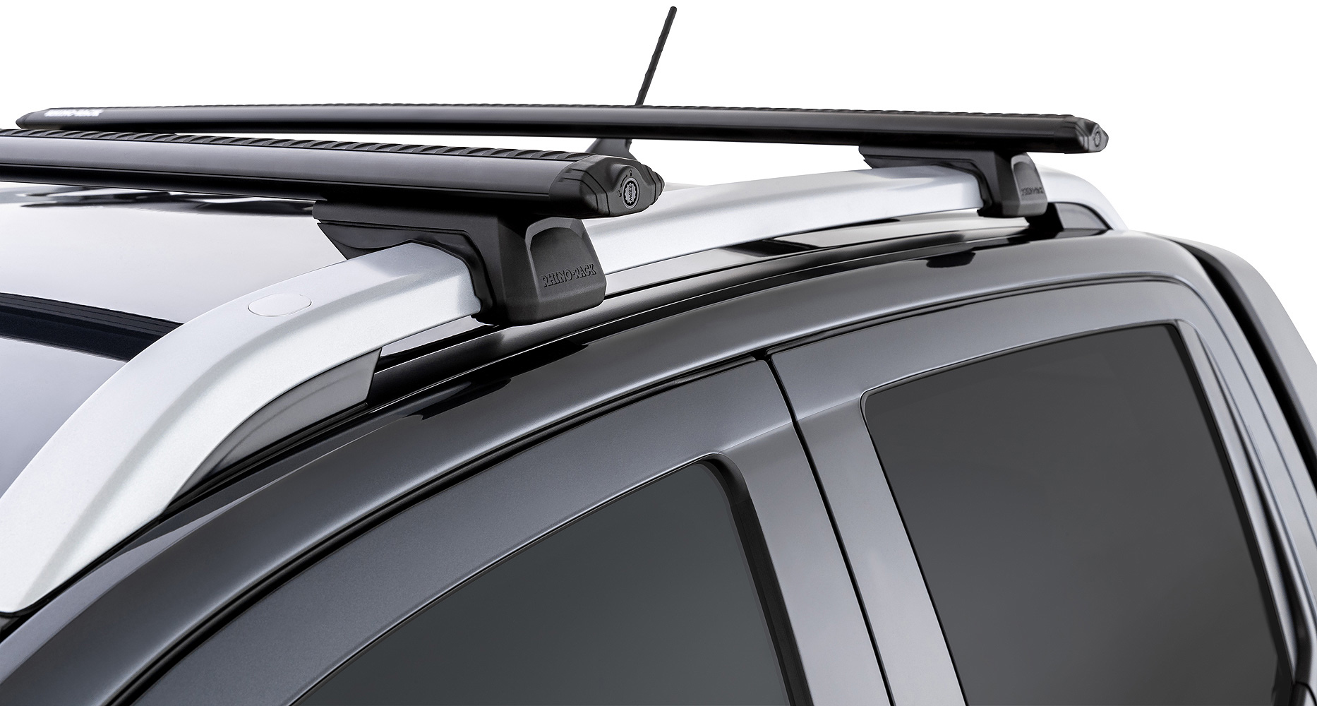 Vortex RX Black 2 Bar Roof Rack Rhino Rack AU