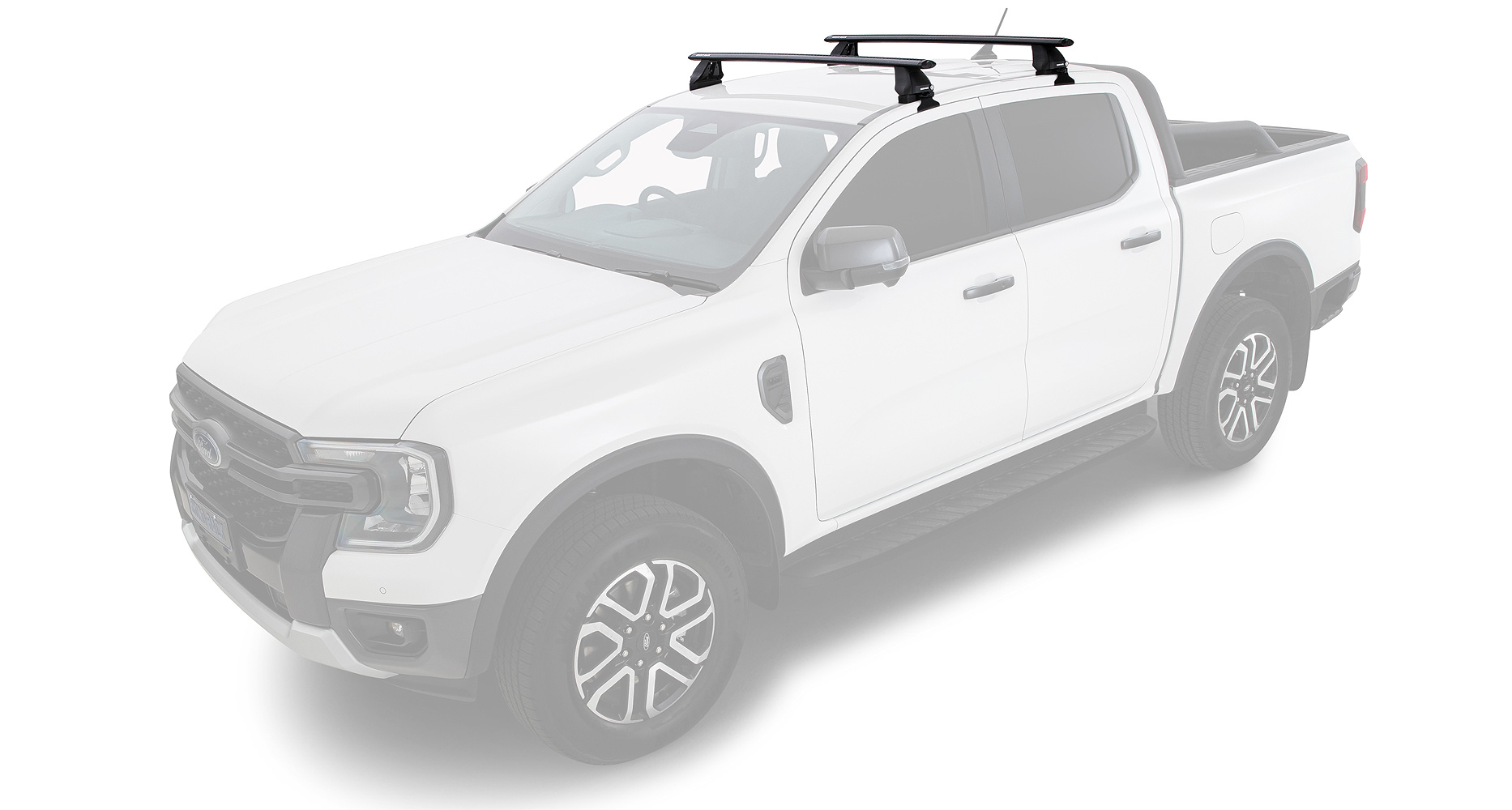 Vortex 2500 Black 2 Bar Roof Rack - Stock Code: JB0961