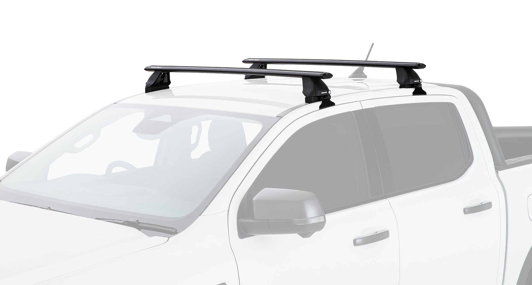 Vortex 2500 Black 2 Bar Roof Rack - Stock Code: JB0961
