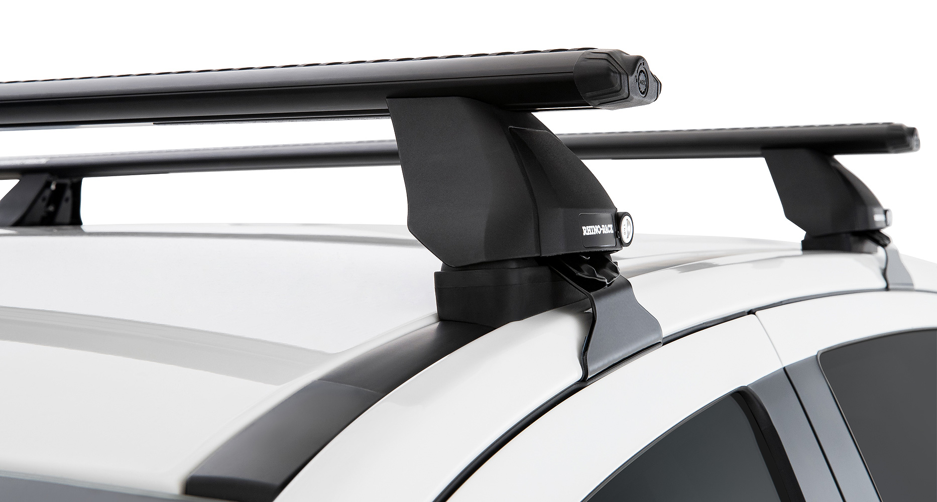 Vortex 2500 Black 2 Bar Roof Rack - Stock Code: JB0961