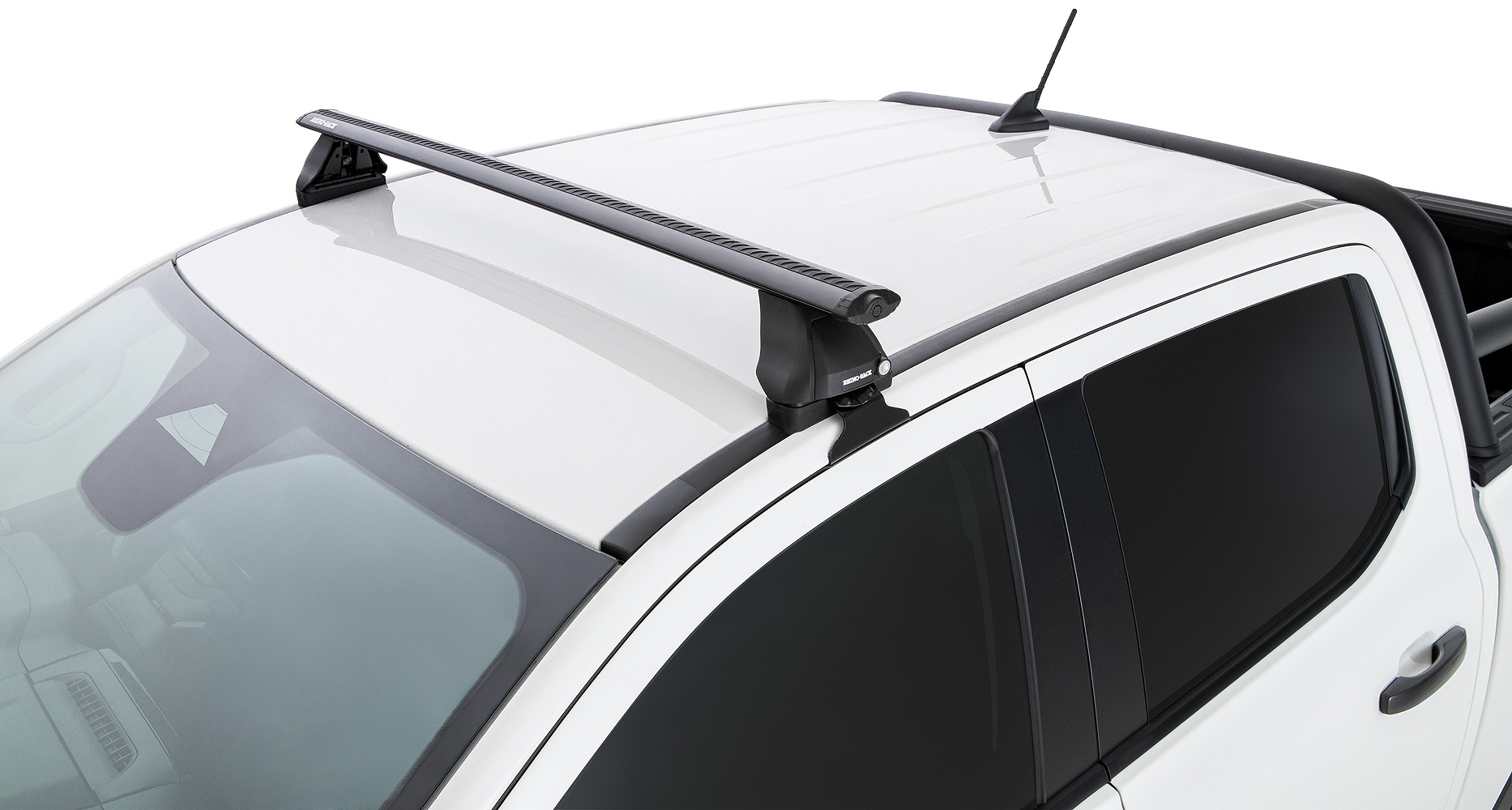 Vortex 2500 Black 1 Bar Front Roof Rack - Stock Code: JC-01346
