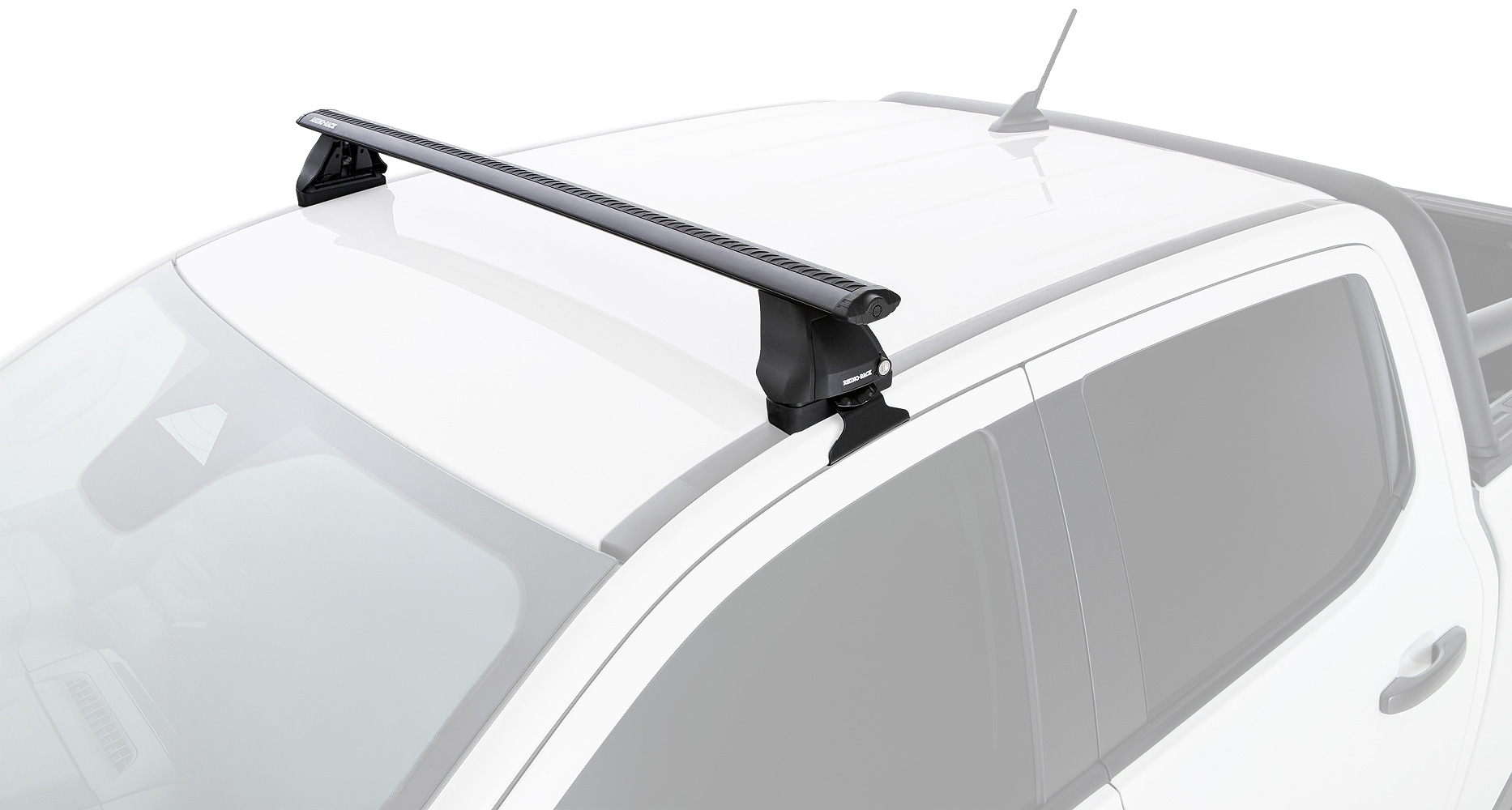 Vortex 2500 Black 1 Bar Front Roof Rack - Stock Code: JC-01346