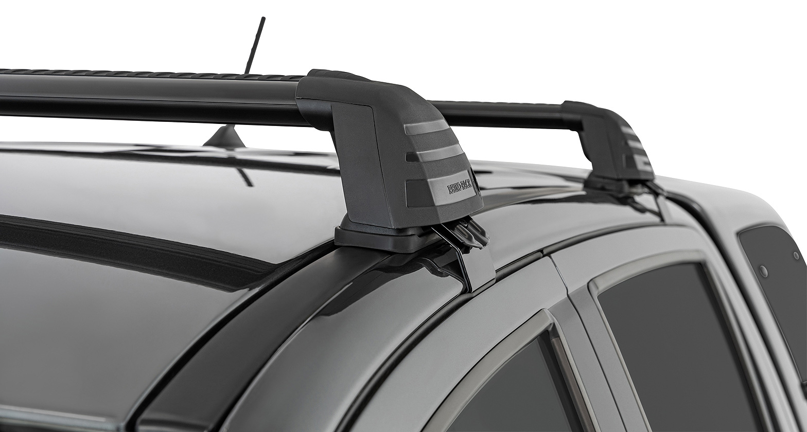Vortex ROC25 Flush Black 2 Bar Roof Rack - Stock Code: RV0321B