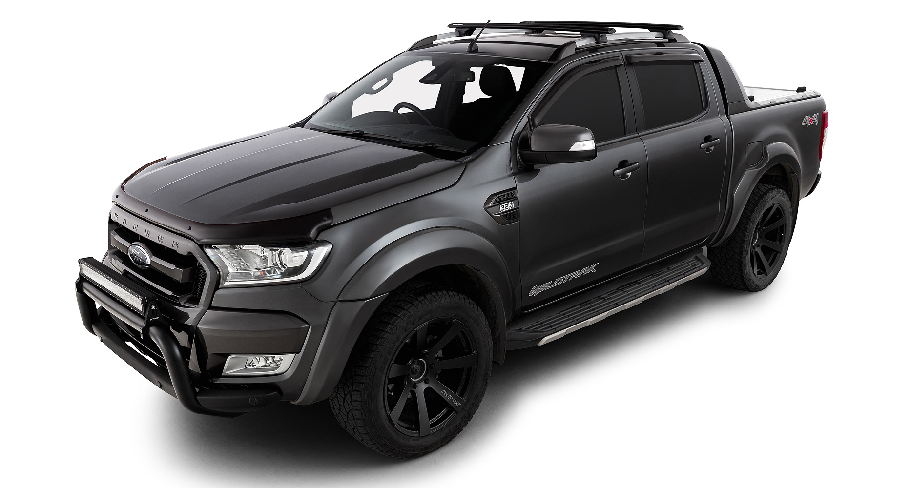 Vortex RX Black 2 Bar Roof Rack - Stock Code: JC-01532