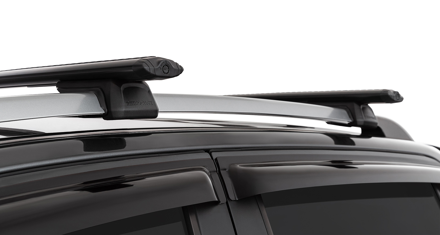 Vortex RX Black 2 Bar Roof Rack - Stock Code: JC-01532