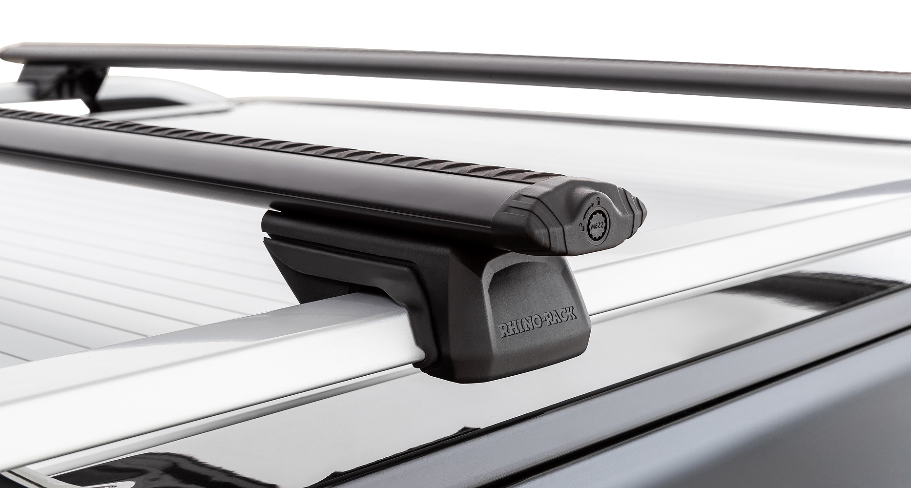 Vortex RX Black 2 Bar Roof Rack - Stock Code: JC-01556