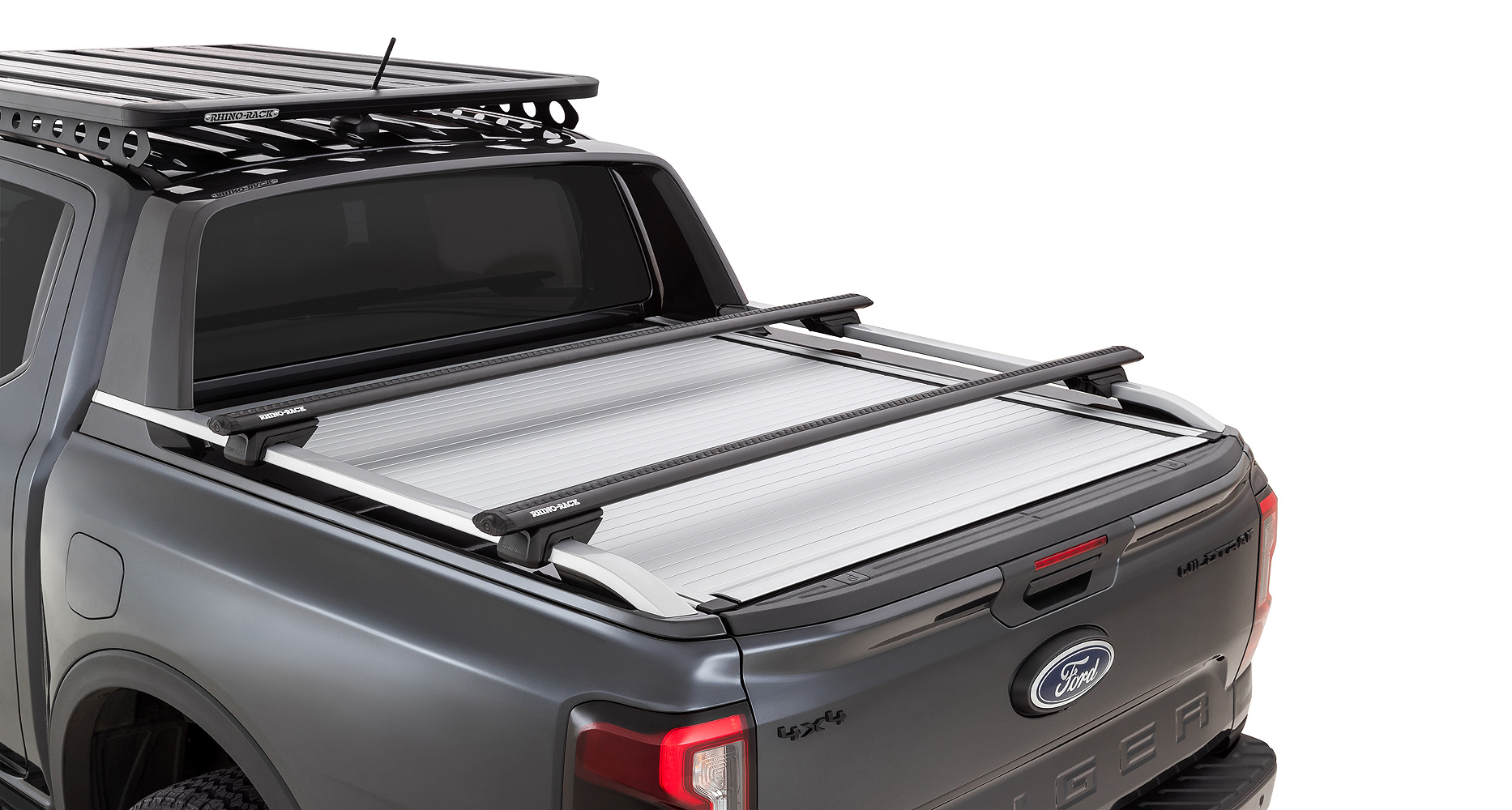 Vortex RX Black 2 Bar Roof Rack - Stock Code: JC-01556