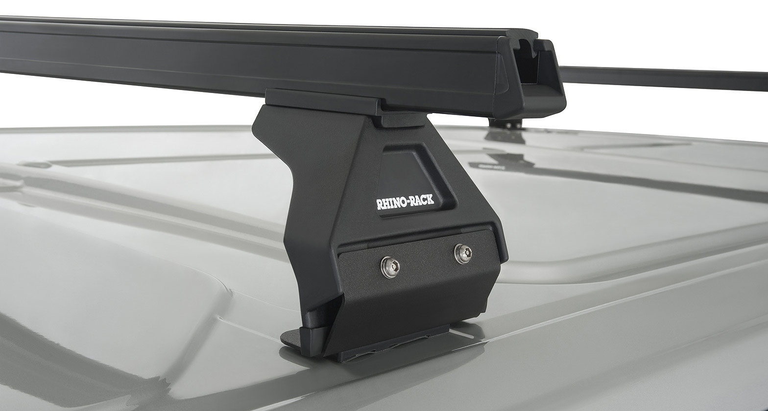 Heavy Duty RL110 Black 2 Bar Roof Rack - Stock Code: JA5402