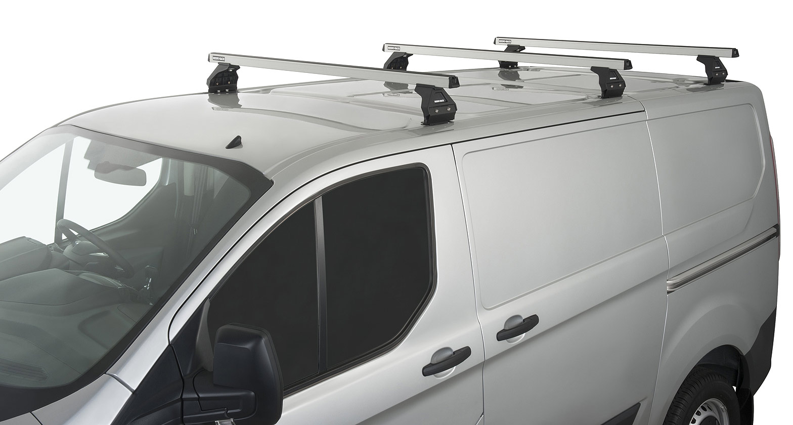 Heavy Duty RL110 Silver 3 Bar Roof Rack - Stock Code: JA5407