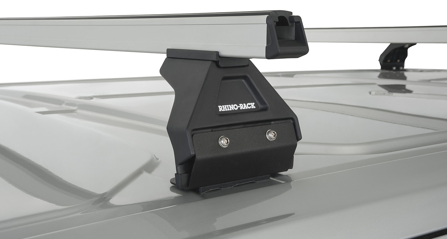 Heavy Duty RL110 Silver 3 Bar Roof Rack - Stock Code: JA5407