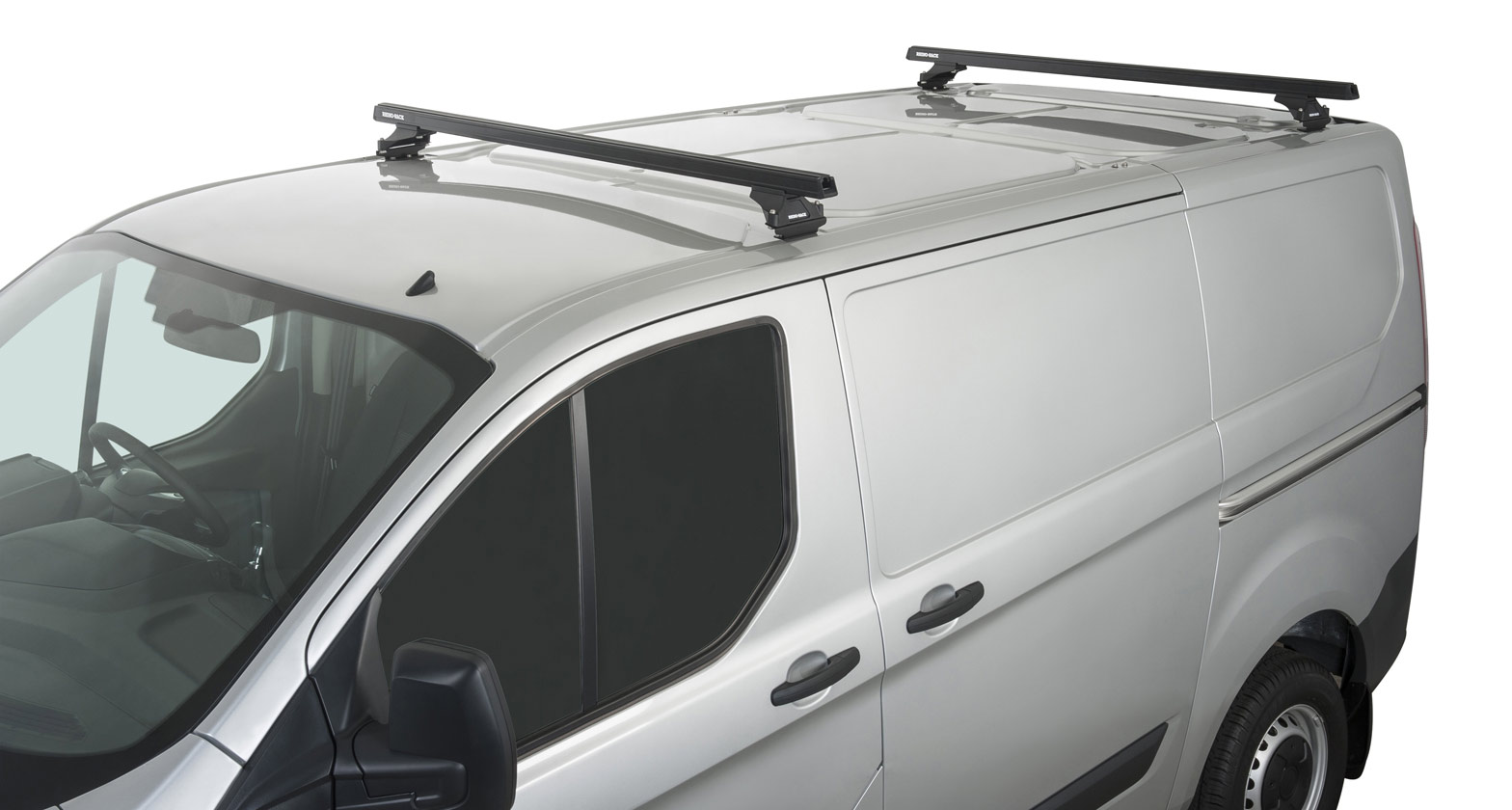 Heavy Duty RLTP Black 2 Bar Roof Rack - Stock Code: JA5414