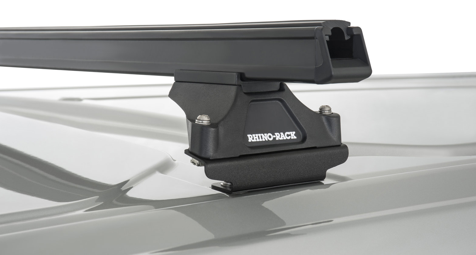 Heavy Duty RLTP Black 2 Bar Roof Rack - Stock Code: JA5414