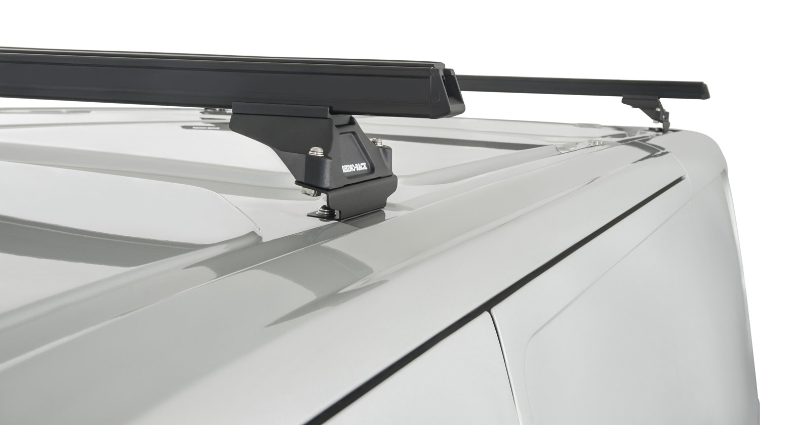 Heavy Duty RLTP Black 2 Bar Roof Rack - Stock Code: JA5414