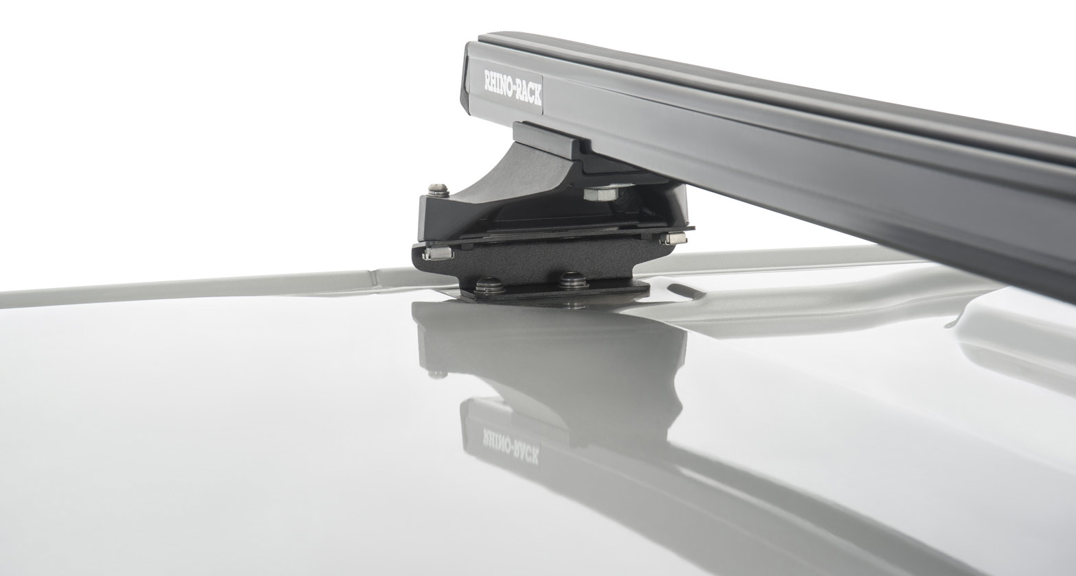 Heavy Duty RLTP Black 2 Bar Roof Rack - Stock Code: JA5414