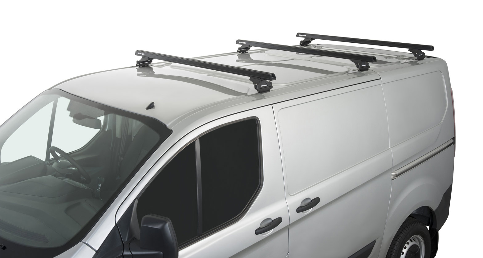 Heavy Duty RLTP Black 3 Bar Roof Rack - Stock Code: JA5418