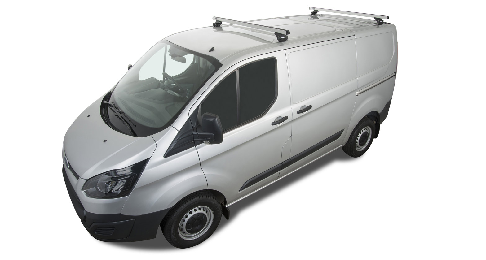 Heavy Duty RLTP Silver 2 Bar Roof Rack