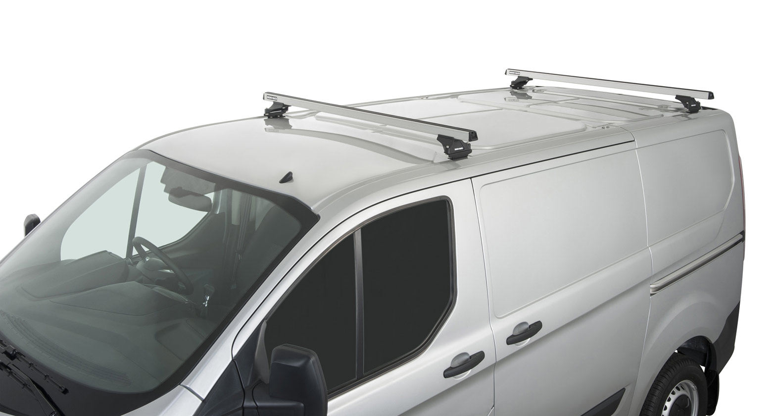 Heavy Duty RLTP Silver 2 Bar Roof Rack - Stock Code: JA5415