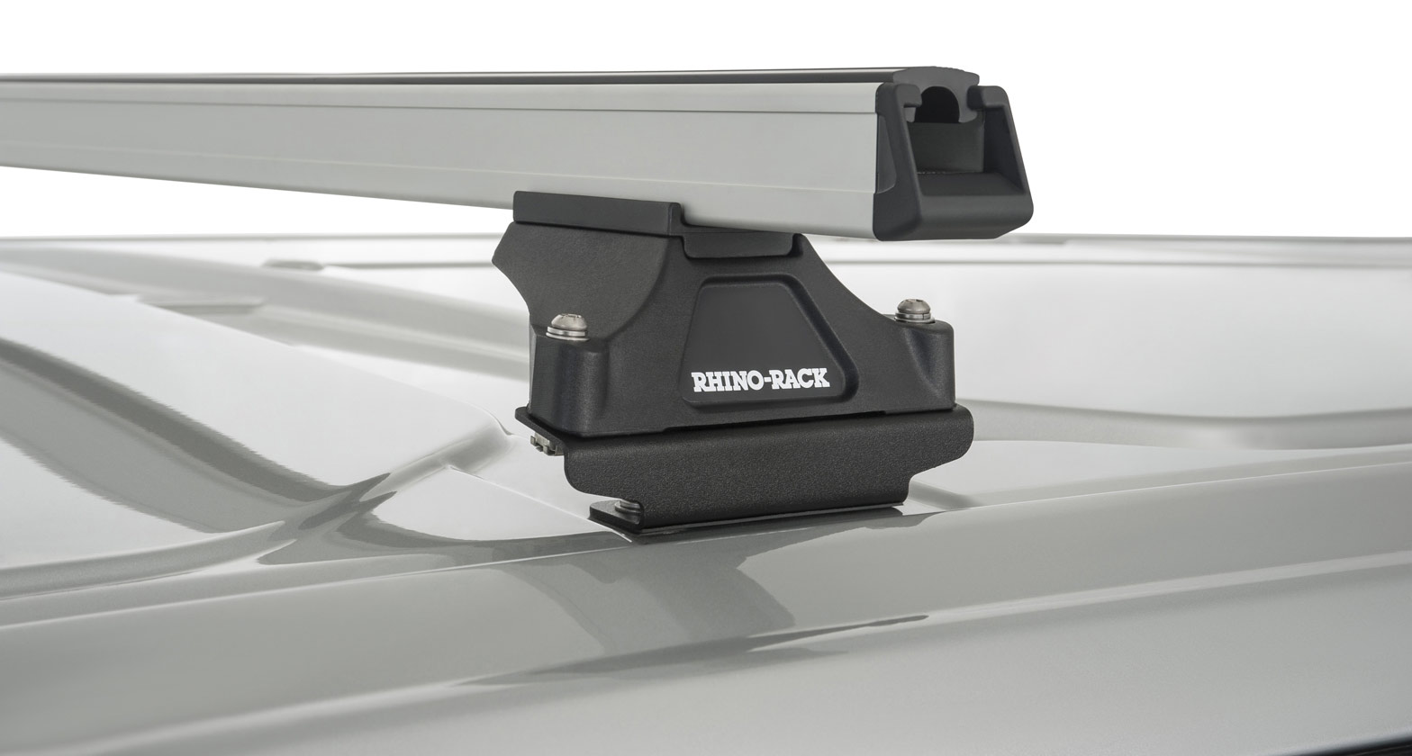 Heavy Duty RLTP Silver 2 Bar Roof Rack - Stock Code: JA5415