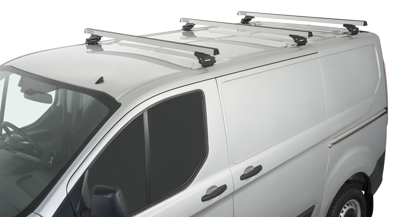 Heavy Duty RLTP Silver 3 Bar Roof Rack - Stock Code: JA5419