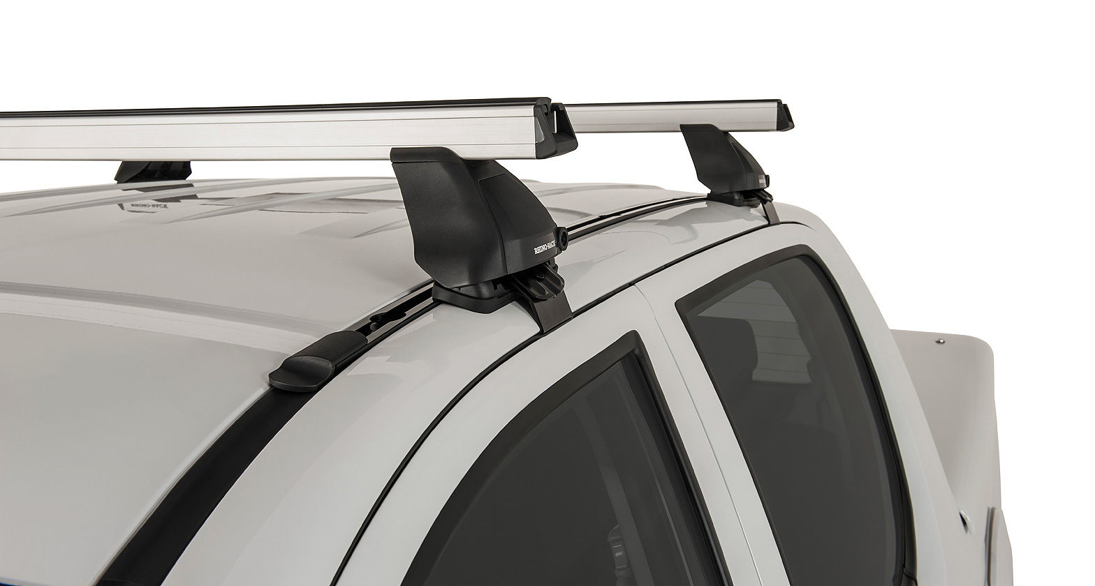 Heavy Duty 2500 Silver 2 Bar Roof Rack - Stock Code: JA4005