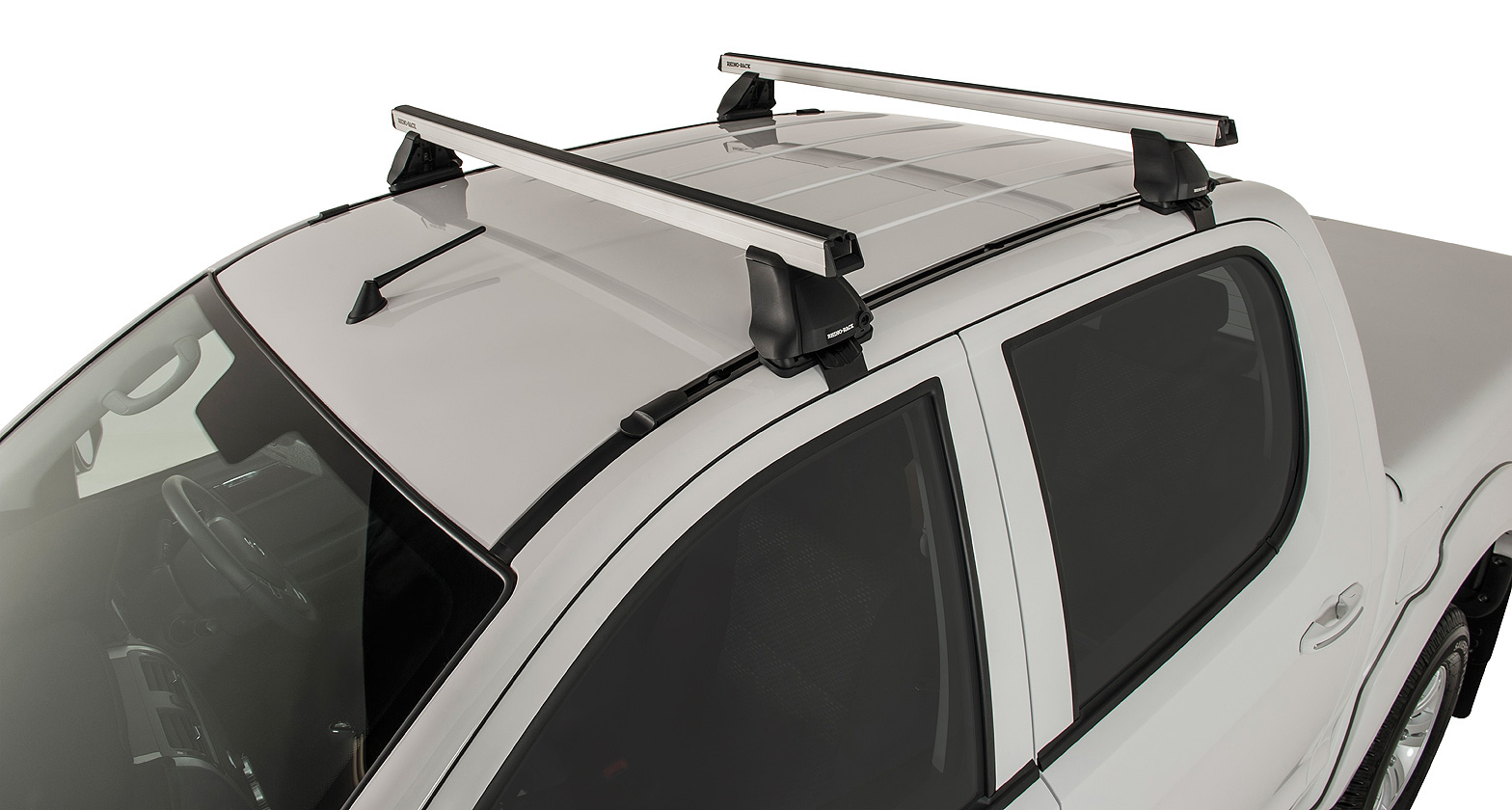 Heavy Duty 2500 Silver 2 Bar Roof Rack - Stock Code: JA4005