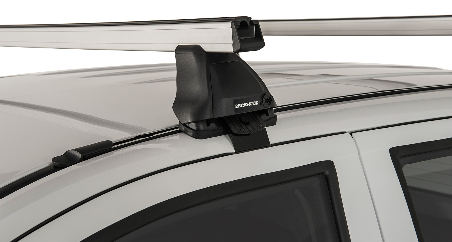 Heavy Duty 2500 Silver 2 Bar Roof Rack - Stock Code: JA4005