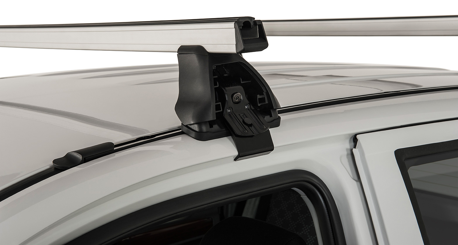 Heavy Duty 2500 Silver 2 Bar Roof Rack - Stock Code: JA4005