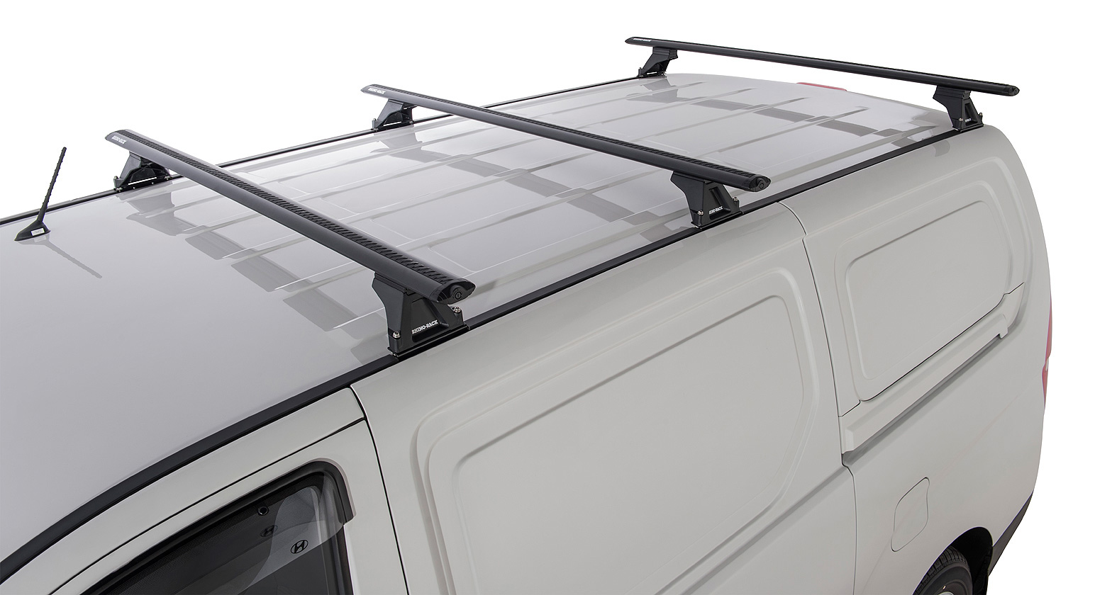 Vortex RLTF Black 3 Bar Roof Rack - Stock Code: JA5753