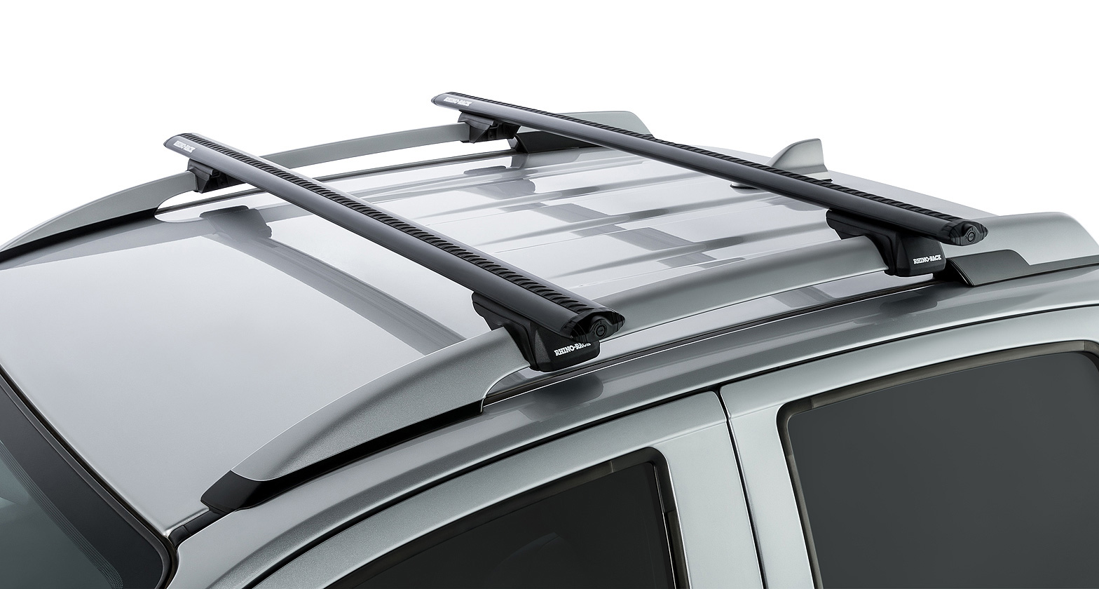 Vortex SX Black 2 Bar Roof Rack | Rhino-Rack AU