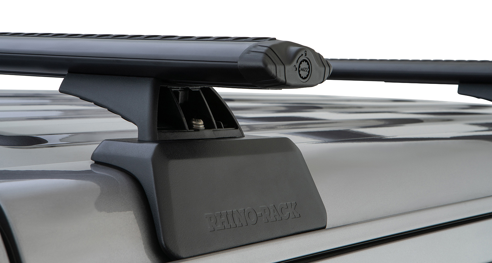 JB0896 - Vortex RCL Black 3 Bar Rhino-Rack Backbone Roof Rack |