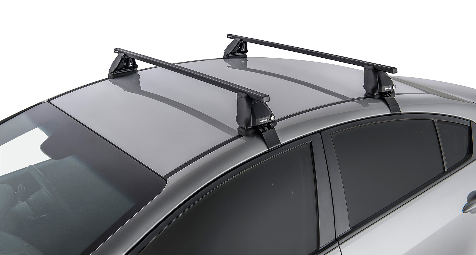 Euro 2500 Black 2 Bar Roof Rack - Stock Code: JA6031