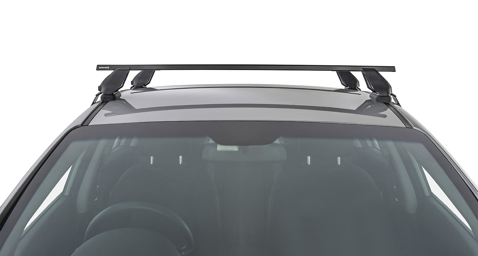Euro 2500 Black 2 Bar Roof Rack - Stock Code: JA6031