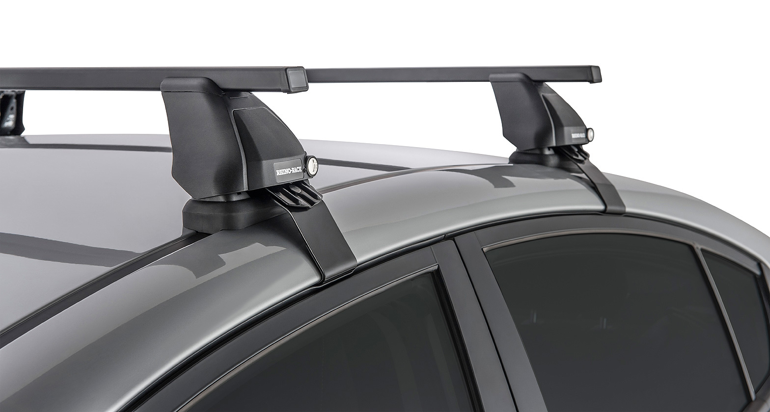 Euro 2500 Black 2 Bar Roof Rack - Stock Code: JA6031