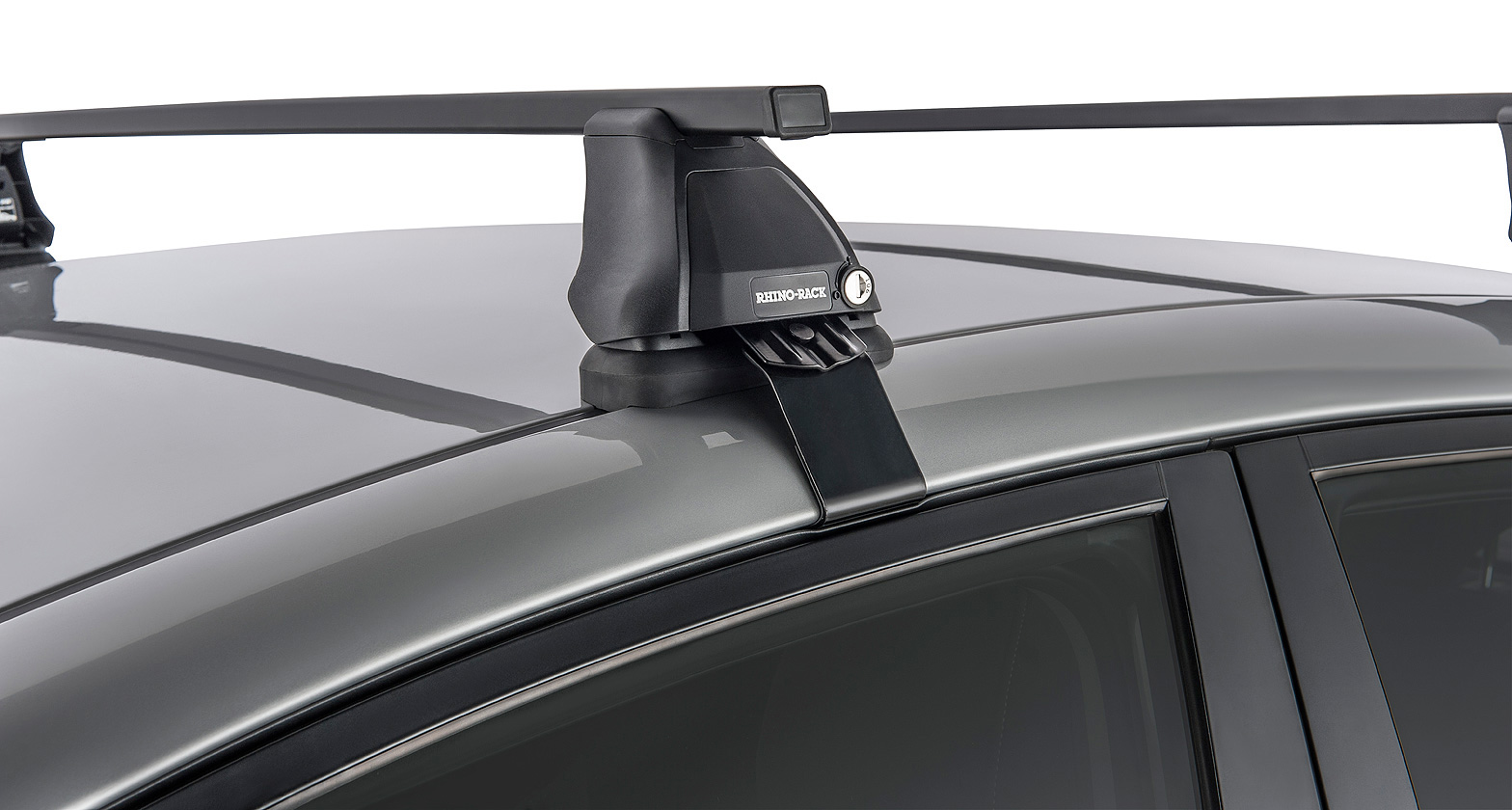 Euro 2500 Black 2 Bar Roof Rack - Stock Code: JA6031