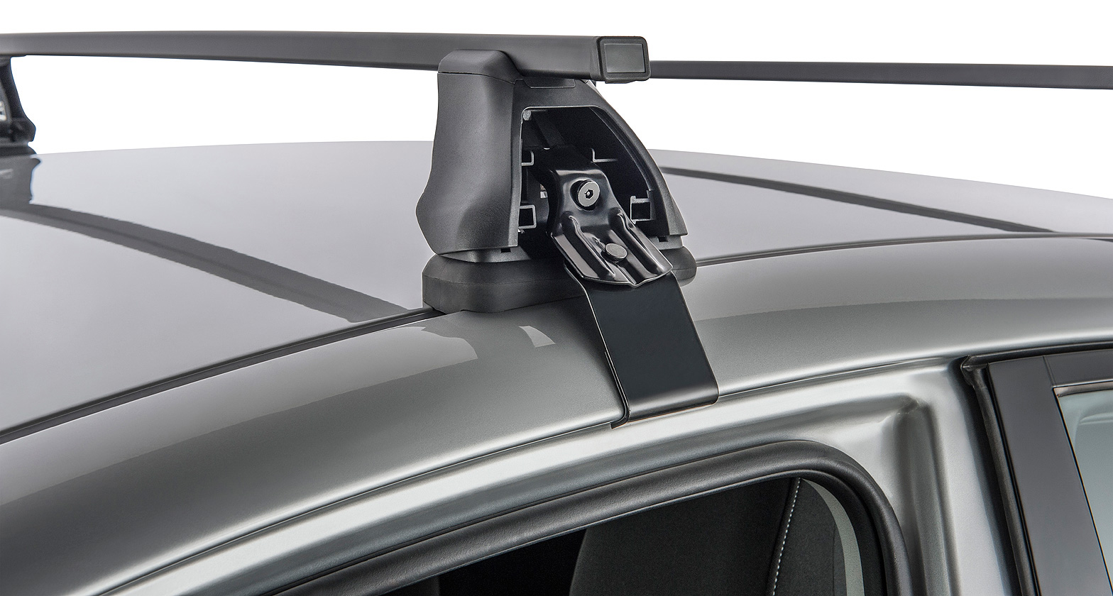 Euro 2500 Black 2 Bar Roof Rack - Stock Code: JA6031
