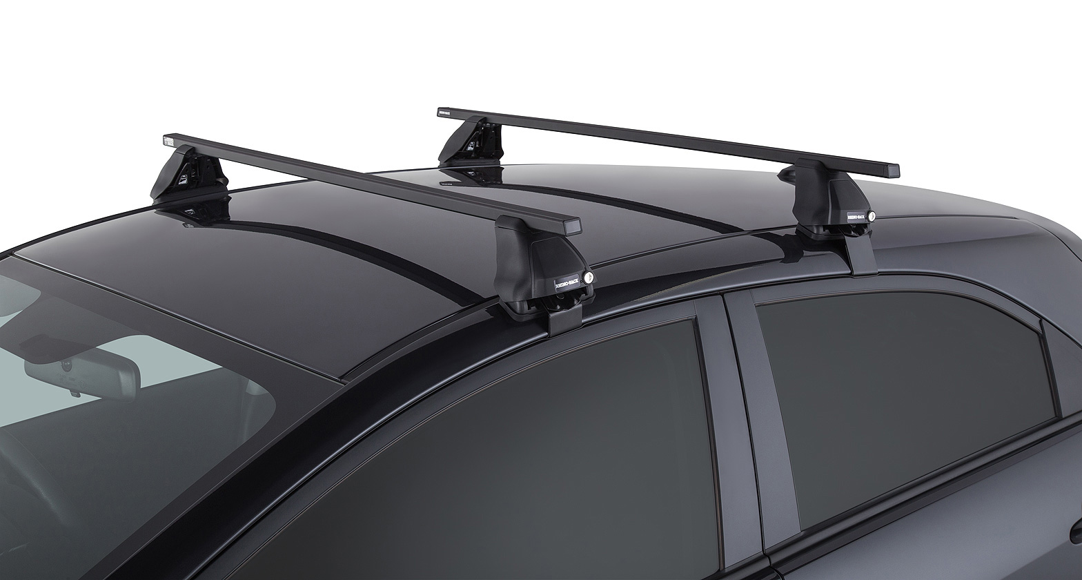 Euro 2500 Black 2 Bar Roof Rack - Stock Code: JA0435