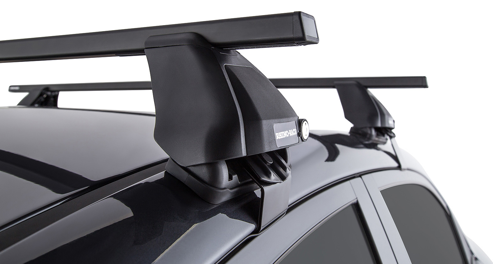 Euro 2500 Black 2 Bar Roof Rack - Stock Code: JA0435