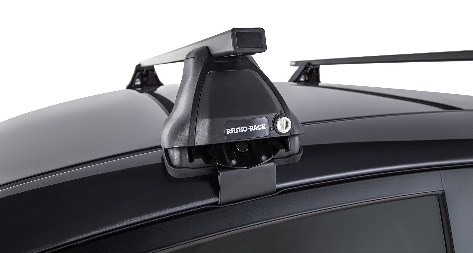 Euro 2500 Black 2 Bar Roof Rack - Stock Code: JA0435