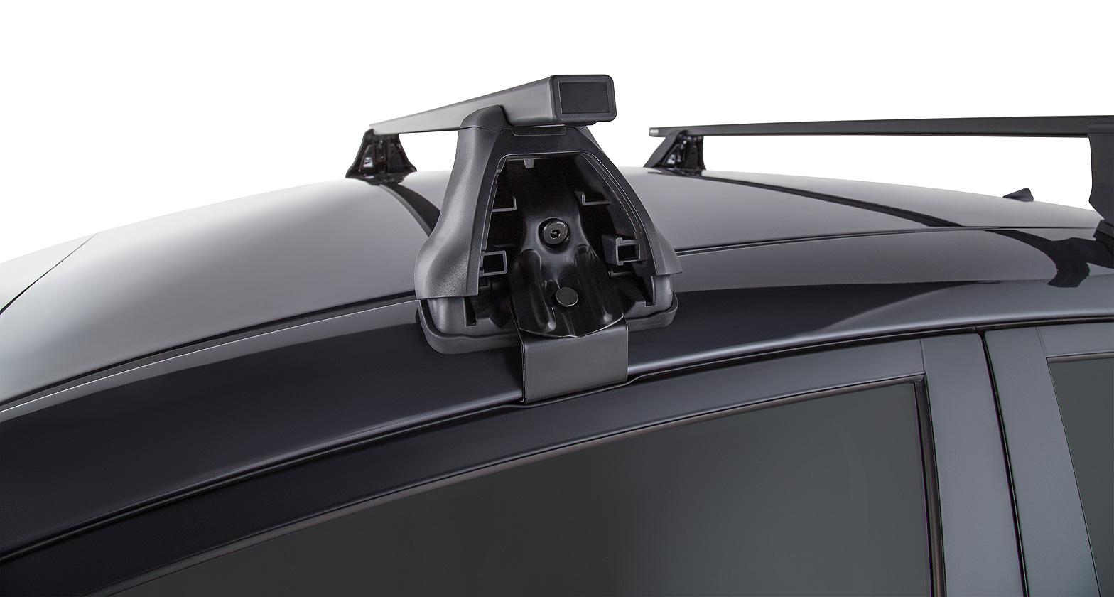 Euro 2500 Black 2 Bar Roof Rack - Stock Code: JA0435