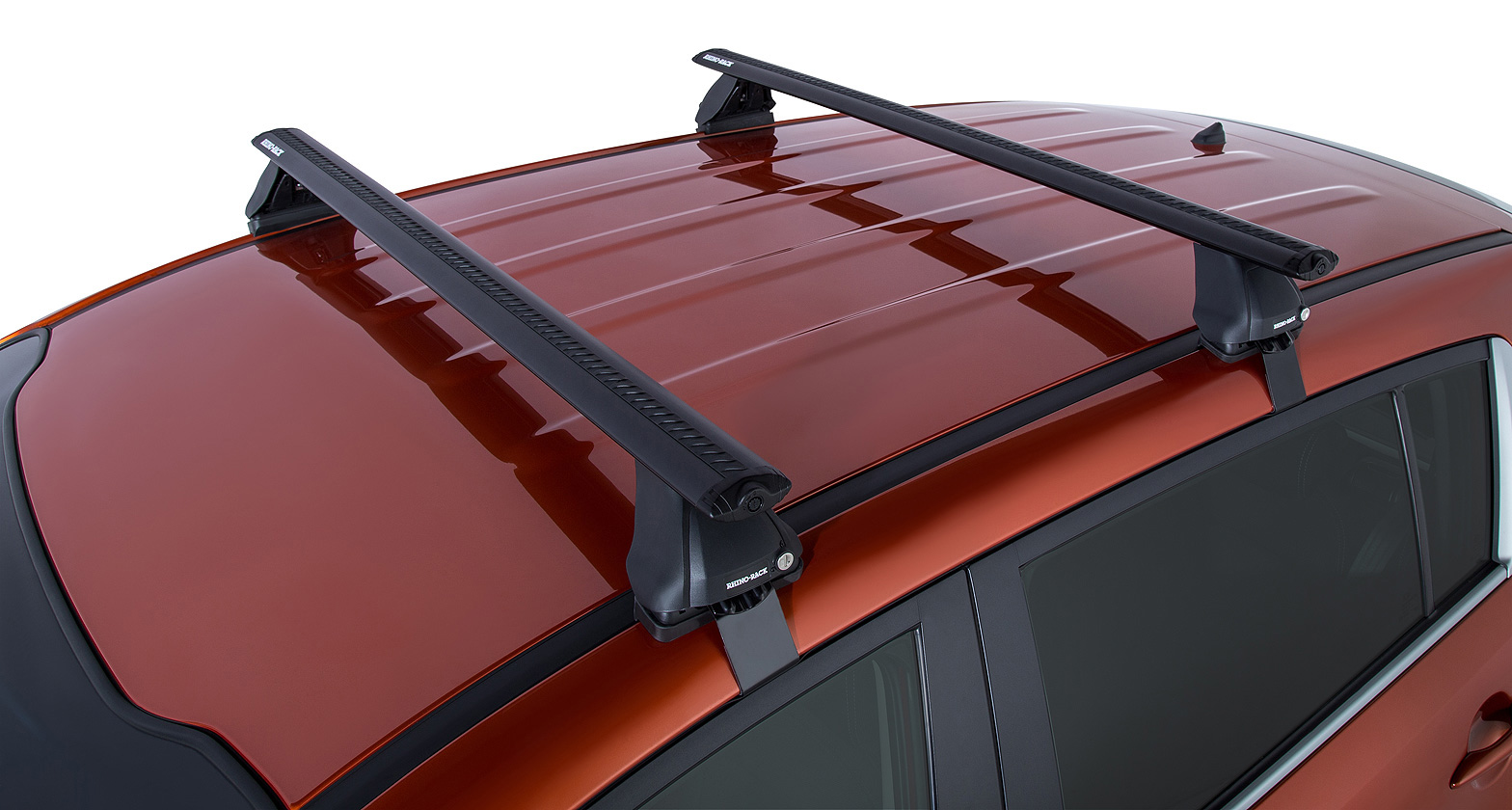 Vortex 2500 Black 2 Bar Roof Rack - Stock Code: JA2205
