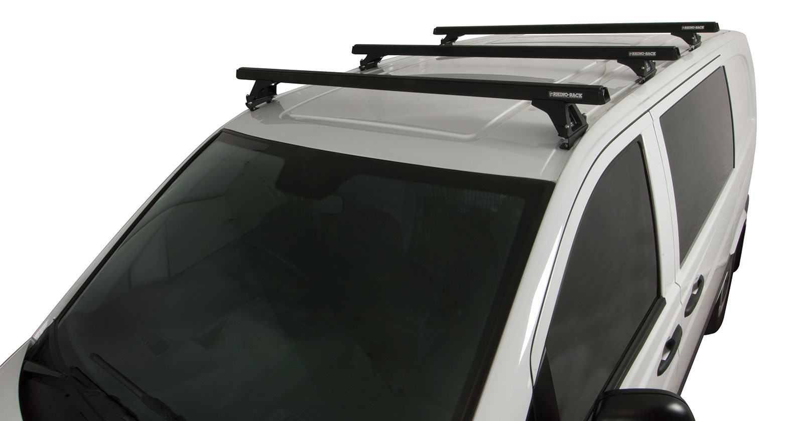 Heavy Duty RLTP Black 3 Bar Roof Rack - Stock Code: JA0822