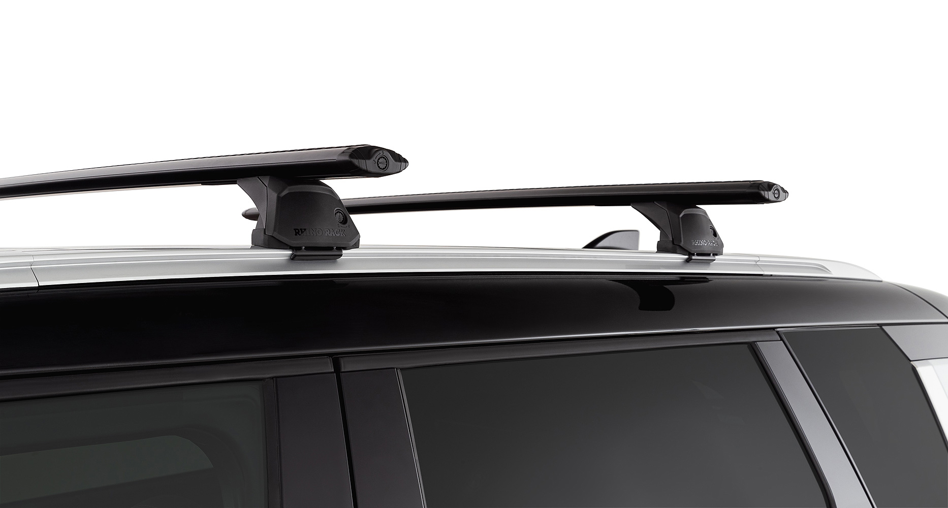 Vortex RX200-4 Black 2 Bar Roof Rack - Stock Code: JC-02138