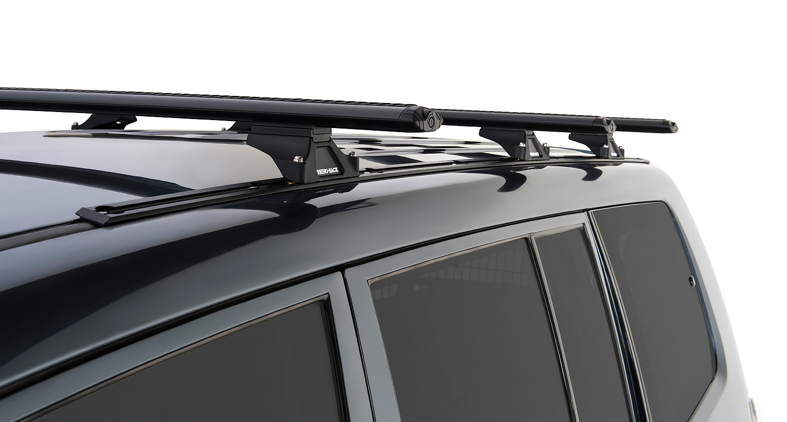 Vortex RLTP Trackmount Black 3 Bar Roof Rack - Stock Code: JA2562