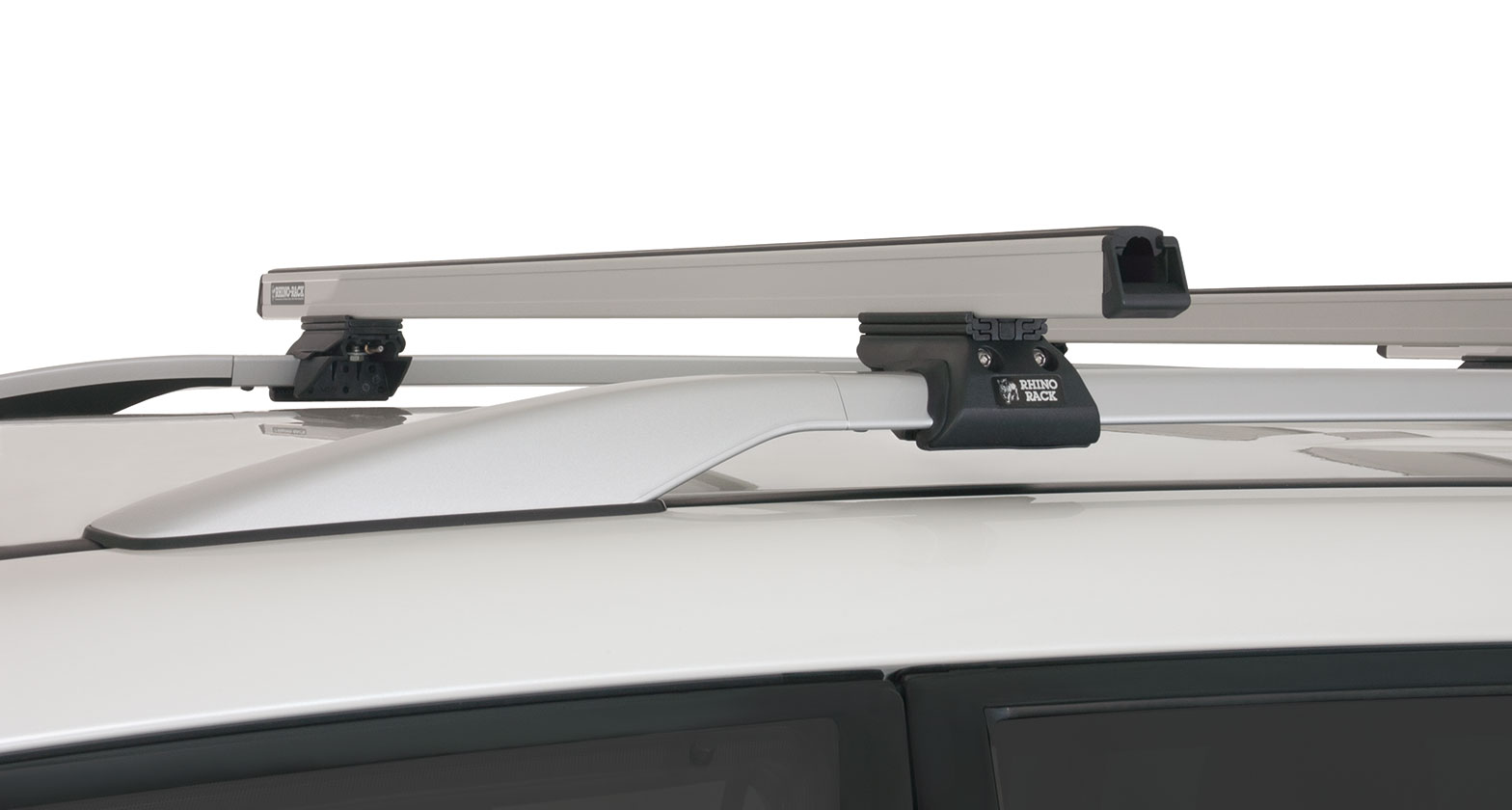 Heavy Duty CXB Silver 3 Bar Roof Rack - Stock Code: JA0757