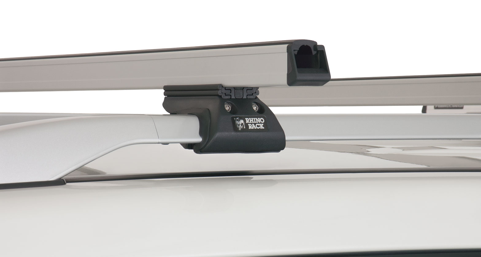 Heavy Duty CXB Silver 3 Bar Roof Rack - Stock Code: JA0757