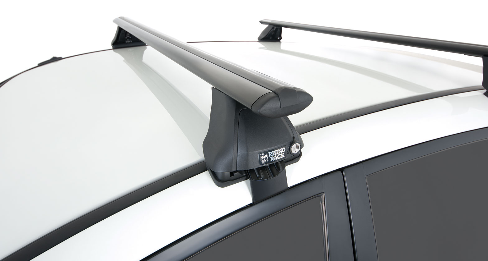 Vortex 2500 Black 2 Bar Roof Rack - Stock Code: JA2154